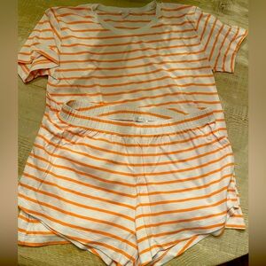 LAKE Pajamas Women’s Pima Short/Short Set - Size Small